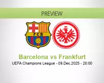 Barcelona vs Frankfurt