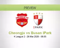 Cheongju Busan IPark betting prediction (29 March 2026)