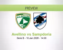 Avellino Sampdoria betting prediction (10 January 2026)
