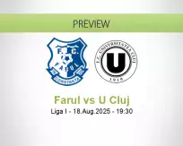 Farul U Cluj betting prediction (19 August 2025)