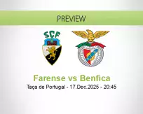 Farense Benfica betting prediction (17 December 2025)
