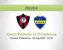 Cerro Porteño Trinidense betting prediction (25 August 2025)