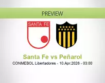 Santa Fe Peñarol betting prediction (10 April 2026)