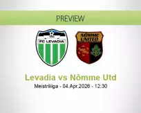 Levadia Nõmme Utd betting prediction (04 April 2026)
