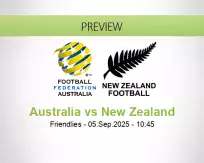 Australia New Zealand betting prediction (05 September 2025)