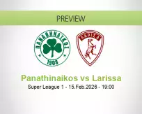 Panathinaikos vs Larissa