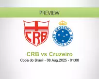 CRB Cruzeiro betting prediction (08 August 2025)