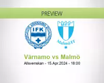 Värnamo Malmö betting prediction (15 April 2024)