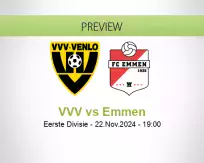 VVV Emmen betting prediction (23 November 2024)