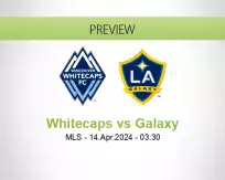 Whitecaps Galaxy betting prediction (14 April 2024)