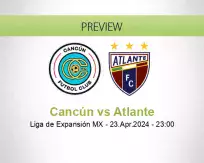 Cancún Atlante betting prediction (24 April 2024)