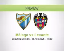 Málaga Levante betting prediction (08 February 2025)