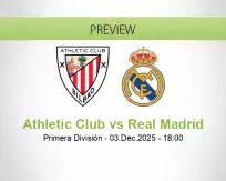 Athletic Club vs Real Madrid