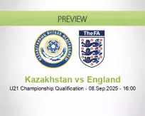 Kazakhstan England betting prediction (08 September 2025)