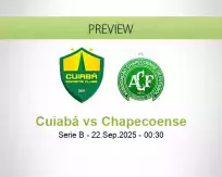 Cuiabá Chapecoense betting prediction (22 September 2025)