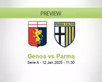 Genoa Parma betting prediction (12 January 2025)