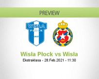 Wisła Płock Wisła betting prediction (28 February 2021)