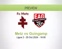 Metz Guingamp betting prediction (25 October 2024)