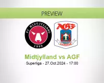 Midtjylland AGF betting prediction (27 October 2024)