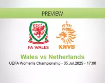 Wales Netherlands betting prediction (05 July 2025)