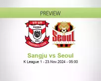 Sangju Seoul betting prediction (23 November 2024)