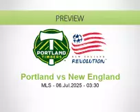 Portland New England betting prediction (06 July 2025)
