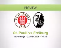 St. Pauli Freiburg betting prediction (22 March 2026)