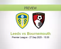 Leeds Bournemouth betting prediction (27 September 2025)