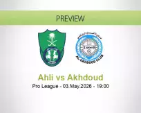 Ahli vs Akhdoud