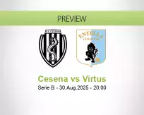 Cesena Virtus betting prediction (30 August 2025)