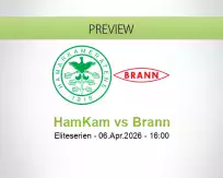 HamKam Brann betting prediction (06 April 2026)