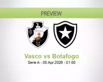 Vasco Botafogo betting prediction (04 April 2026)