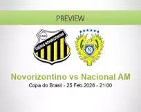 Novorizontino vs Nacional AM