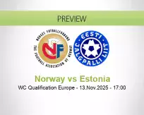 Norway Estonia betting prediction (13 November 2025)