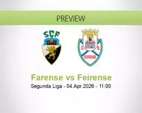Farense Feirense betting prediction (04 April 2026)