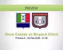 Once Caldas Boyacá Chicó betting prediction (27 February 2026)