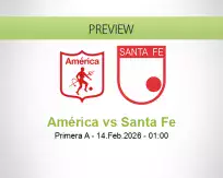 América Santa Fe betting prediction (14 February 2026)