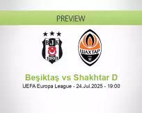 Beşiktaş vs Shakhtar D