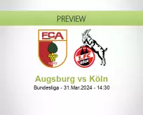 Augsburg Köln betting prediction (31 March 2024)
