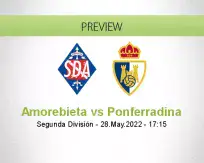 Amorebieta Ponferradina betting prediction (28 May 2022)