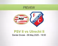 PSV II Utrecht II betting prediction (09 May 2025)