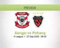 Sangju Pohang betting prediction (27 September 2025)