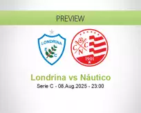 Londrina Náutico betting prediction (10 August 2025)
