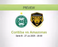 Coritiba Amazonas betting prediction (28 July 2025)