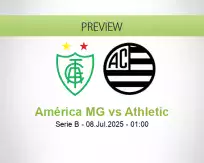 América MG Athletic betting prediction (08 July 2025)