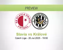 Slavia Králové betting prediction (20 July 2025)