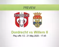 Dordrecht Willem II betting prediction (21 May 2025)