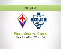 Fiorentina Como betting prediction (16 February 2025)