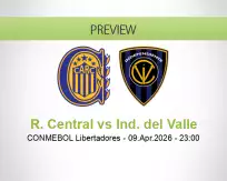 R. Central Ind. del Valle betting prediction (09 April 2026)