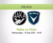 Haka Oulu betting prediction (19 September 2025)